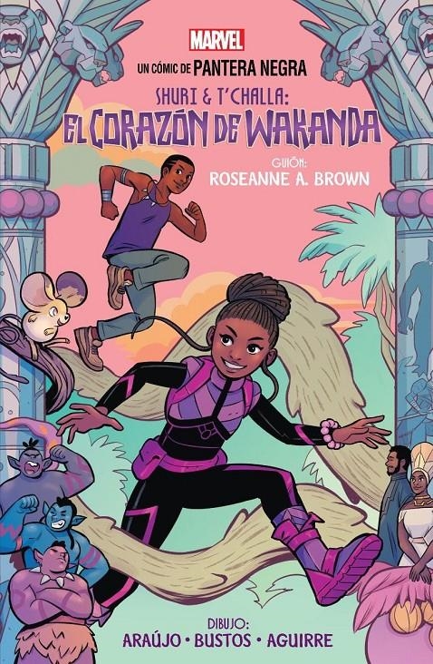 MARVEL SCHOLASTIC: SHURI Y T'CHALLA, EL CORAZON DE WAKANDA [RUSTICA] | Akira Comics  - libreria donde comprar comics, juegos y libros online