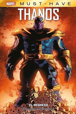 MARVEL MUST-HAVE: THANOS, EL REGRESO [CARTONE] | LEMIRE, JEFF | Akira Comics  - libreria donde comprar comics, juegos y libros online