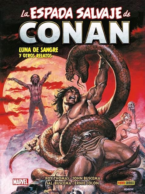 BIBLIOTECA CONAN: LA ESPADA SALVAJE DE CONAN VOLUMEN 14 [CARTONE] | THOMAS, ROY / BUSCEMA, JOHN | Akira Comics  - libreria donde comprar comics, juegos y libros online