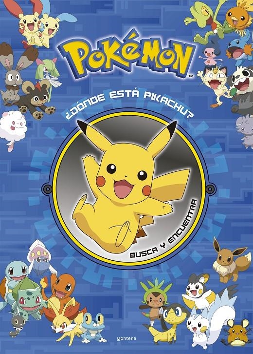 DONDE ESTA PIKACHU? BUSCA Y ENCUENTRA [CARTONE] | THE POKEMON COMPANY | Akira Comics  - libreria donde comprar comics, juegos y libros online