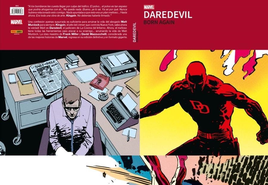 GRANDES TESOROS MARVEL: DAREDEVIL BORN AGAIN [CARTONE] | Akira Comics  - libreria donde comprar comics, juegos y libros online