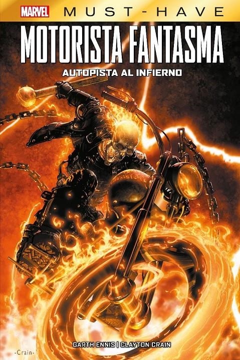 MARVEL MUST-HAVE: MOTORISTA FANTASMA, AUTOPISTA AL INFIERNO [CARTONE] | ENNIS, GARTH | Akira Comics  - libreria donde comprar comics, juegos y libros online