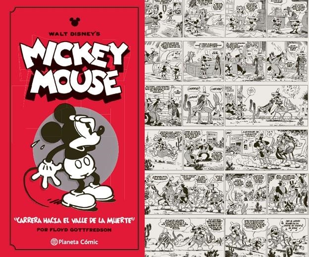 MICKEY MOUSE TIRAS DE PRENSA VOLUMEN 01: CARRERA HACIA EL VALLE DE LA MUERTE [CARTONE] | GOTTFREDSON, FLOYD | Akira Comics  - libreria donde comprar comics, juegos y libros online