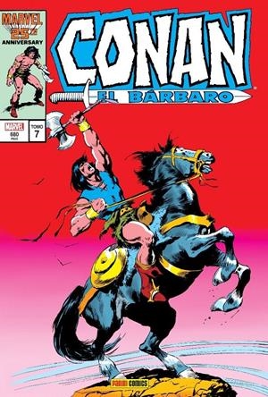 MARVEL GOLD: CONAN EL BARBARO VOL.07, (LA ETAPA MARVEL ORIGINAL) [CARTONE] | CHAN, ERNIE  | Akira Comics  - libreria donde comprar comics, juegos y libros online