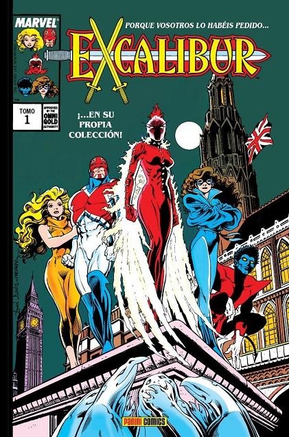 MARVEL GOLD: EXCALIBUR VOL.01 [CARTONE] | ADAMS, ARTHUR  | Akira Comics  - libreria donde comprar comics, juegos y libros online