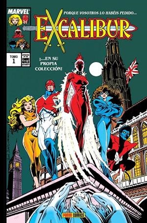 MARVEL GOLD: EXCALIBUR VOL.01 [CARTONE] | CLAREMONT, CHRIS / DAVIS, ALAN | Akira Comics  - libreria donde comprar comics, juegos y libros online