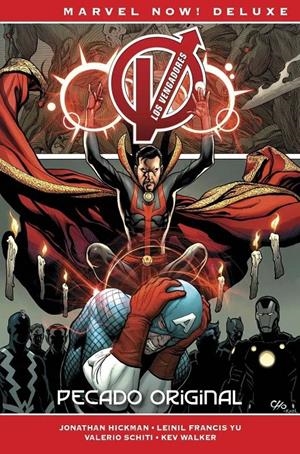 MARVEL NOW! DELUXE: LOS VENGADORES DE JONATHAN HICKMAN VOL.07, PECADO ORIGINAL (REED.) [CARTONE] | HICKMAN, JONATHAN | Akira Comics  - libreria donde comprar comics, juegos y libros online