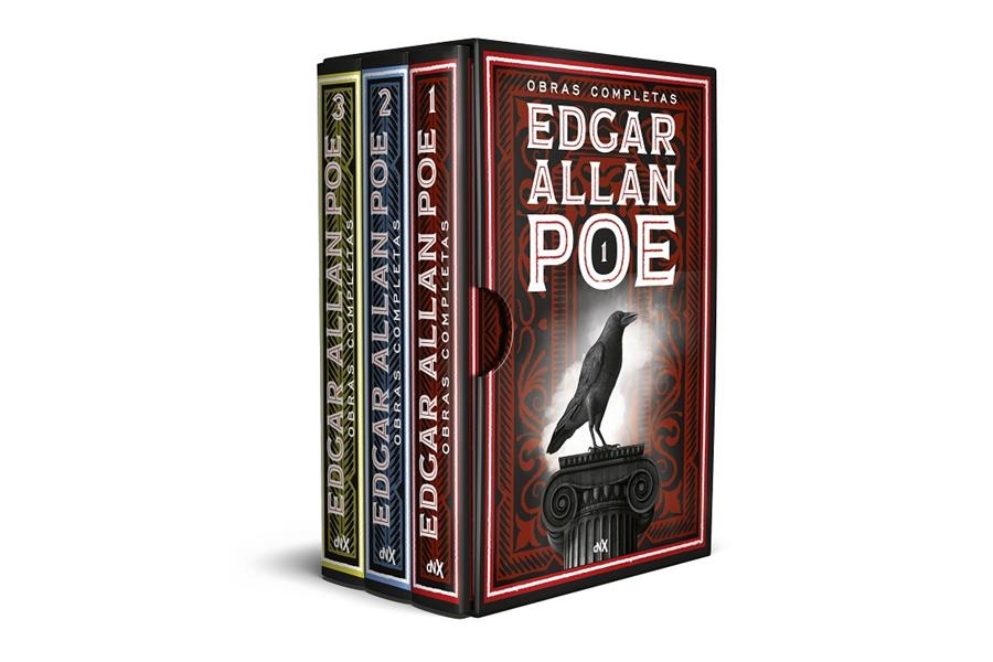 OBRAS COMPLETAS DE EDGAR ALLAN POE [ESTUCHE] | SANTOS SAEZ, CARLOS | Akira Comics  - libreria donde comprar comics, juegos y libros online