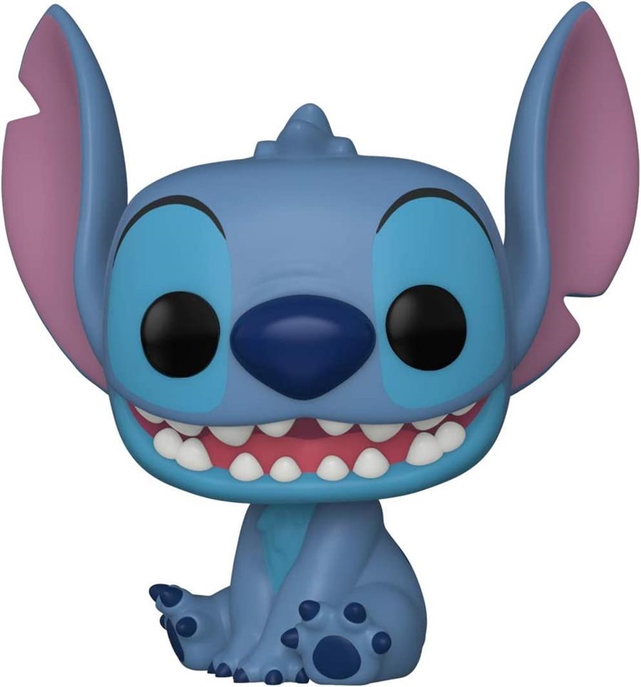 POP! DISNEY LILO & STITCH Nº1045: SMILING SEATED STITCH (FIGURA DE VINILO) [CAJA] | FUNKO | Akira Comics  - libreria donde comprar comics, juegos y libros online