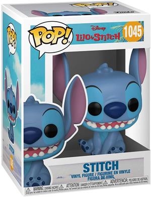 POP! DISNEY LILO & STITCH Nº1045: SMILING SEATED STITCH (FIGURA DE VINILO) [CAJA] | FUNKO | Akira Comics  - libreria donde comprar comics, juegos y libros online