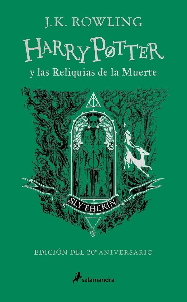 HARRY POTTER Y LAS RELIQUIAS DE LA MUERTE (EDICION SLYTHERIN DEL 20º ANIVERSARIO) [CARTONE] | ROWLING, J.K. | Akira Comics  - libreria donde comprar comics, juegos y libros online