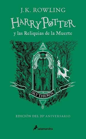 HARRY POTTER Y LAS RELIQUIAS DE LA MUERTE (EDICION SLYTHERIN DEL 20º ANIVERSARIO) [CARTONE] | ROWLING, J. K. | Akira Comics  - libreria donde comprar comics, juegos y libros online