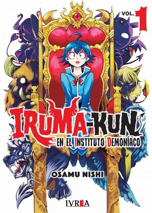 IRUMA-KUN EN EL INSTITUTO DEMONIACO Nº01 [RUSTICA] | NISHI, OSAMU | Akira Comics  - libreria donde comprar comics, juegos y libros online