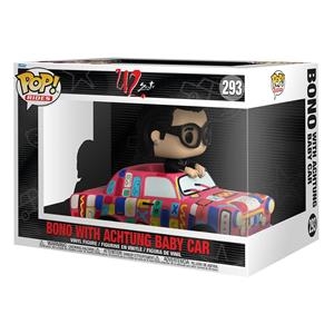 POP! RIDES SUPER DELUXE U2 Nº293: BONO WITH ACHTUNG BABY CAR (FIGURA DE VINILO) [CAJA] | FUNKO | Akira Comics  - libreria donde comprar comics, juegos y libros online