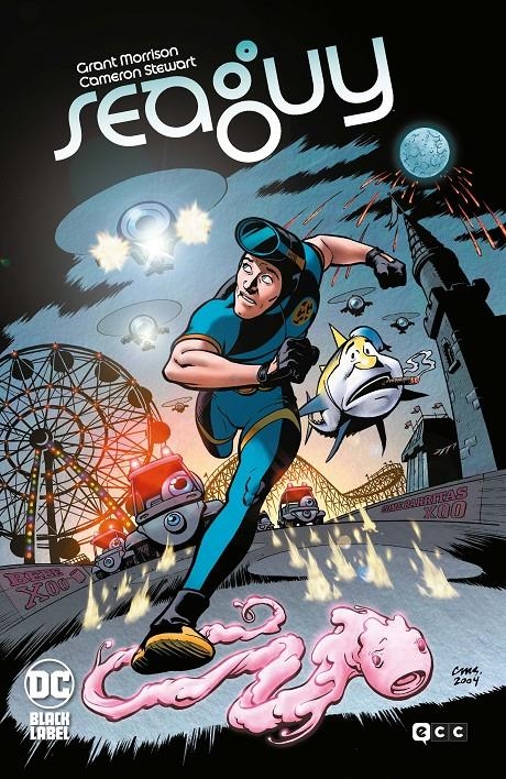 SEAGUY (BIBLIOTECA GRANT MORRISON) (EDICION BLACK LABEL) [CARTONE] | MORRISON, GRANT | Akira Comics  - libreria donde comprar comics, juegos y libros online