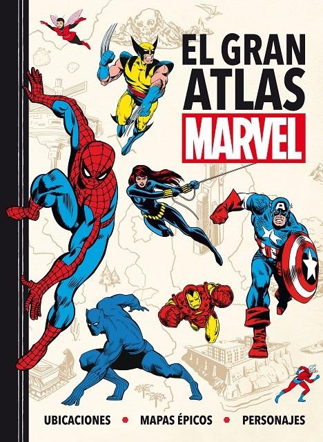 GRAN ATLAS MARVEL, EL [CARTONE] | MARVEL | Akira Comics  - libreria donde comprar comics, juegos y libros online