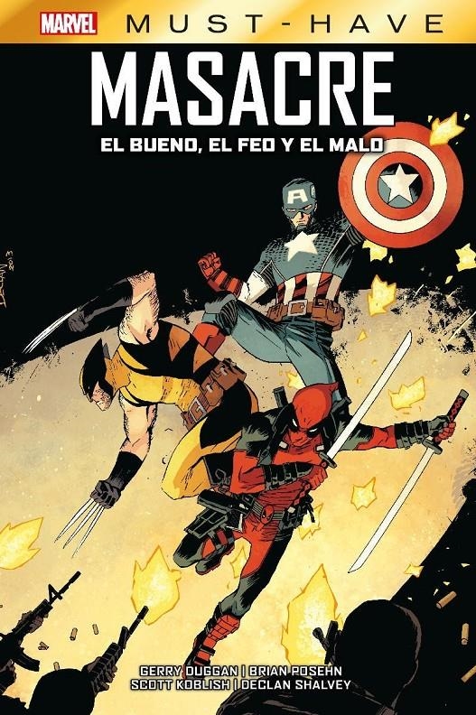 MARVEL MUST-HAVE: MASACRE, EL BUENO, EL MALO Y EL FEO [CARTONE]  | POSEHN, BRIAN | Akira Comics  - libreria donde comprar comics, juegos y libros online