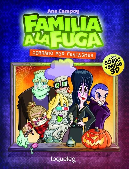 FAMILIA A LA FUGA Nº3: CERRADO POR FANTASMAS [RUSTICA] | CAMPOY, ANA | Akira Comics  - libreria donde comprar comics, juegos y libros online