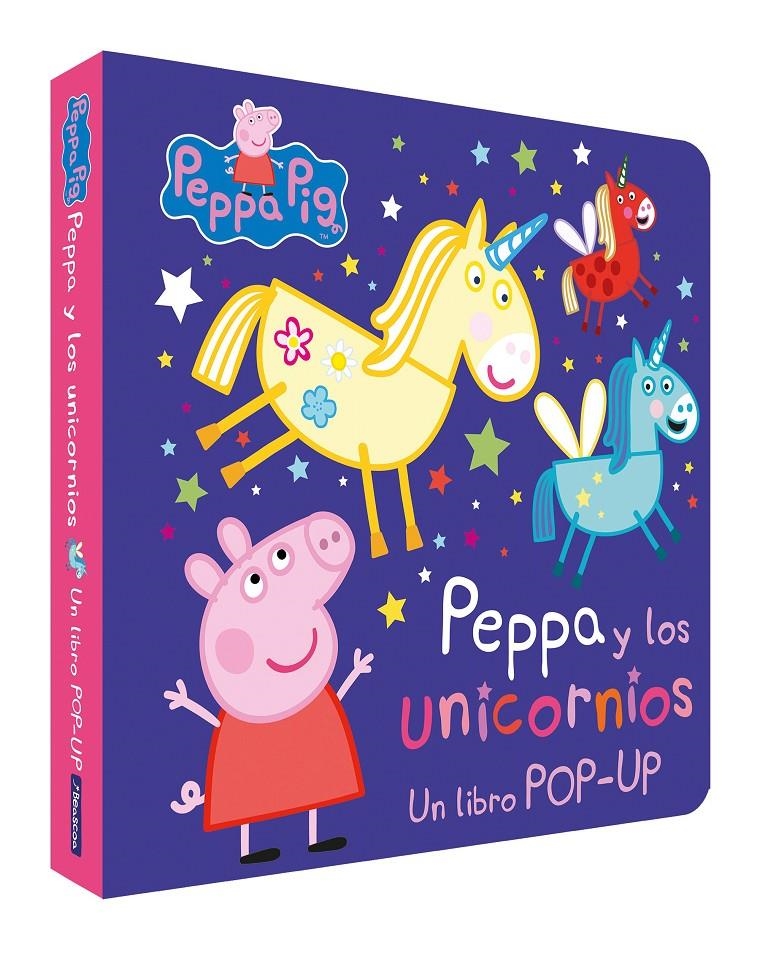 PEPPA Y LOS UNICORNIOS (LIBRO POP-UP) [CARTONE] | HASBRO,/EONE, | Akira Comics  - libreria donde comprar comics, juegos y libros online