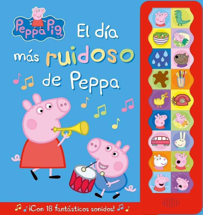 DIA MAS RUIDOSO DE PEPPA, EL (CON SONIDO) [CARTONE] | Akira Comics  - libreria donde comprar comics, juegos y libros online