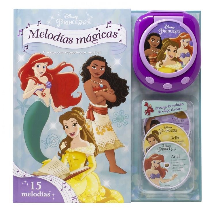 PRINCESAS: MELODIAS MAGICAS [CARTONE] | DISNEY | Akira Comics  - libreria donde comprar comics, juegos y libros online