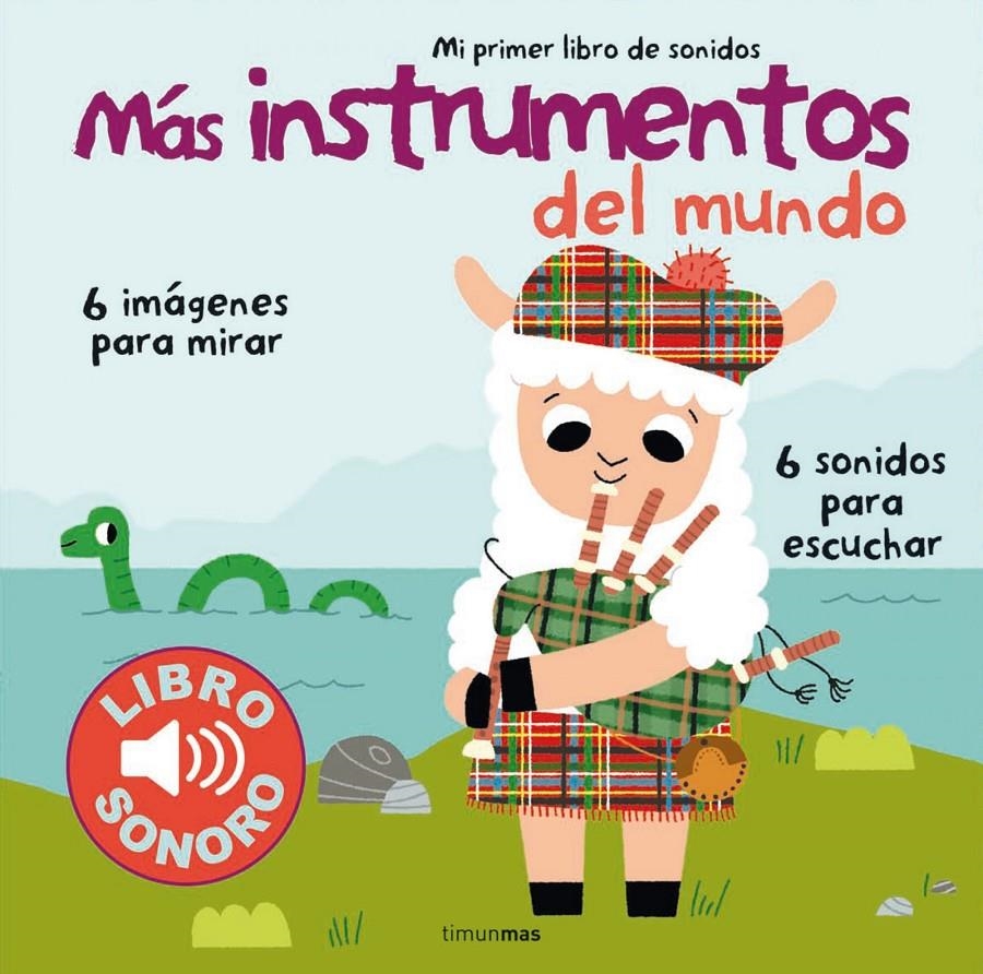 MAS INSTRUMENTOS DEL MUNDO (LIBRO SONORO) [CARTONE] | BILLET, MARION | Akira Comics  - libreria donde comprar comics, juegos y libros online