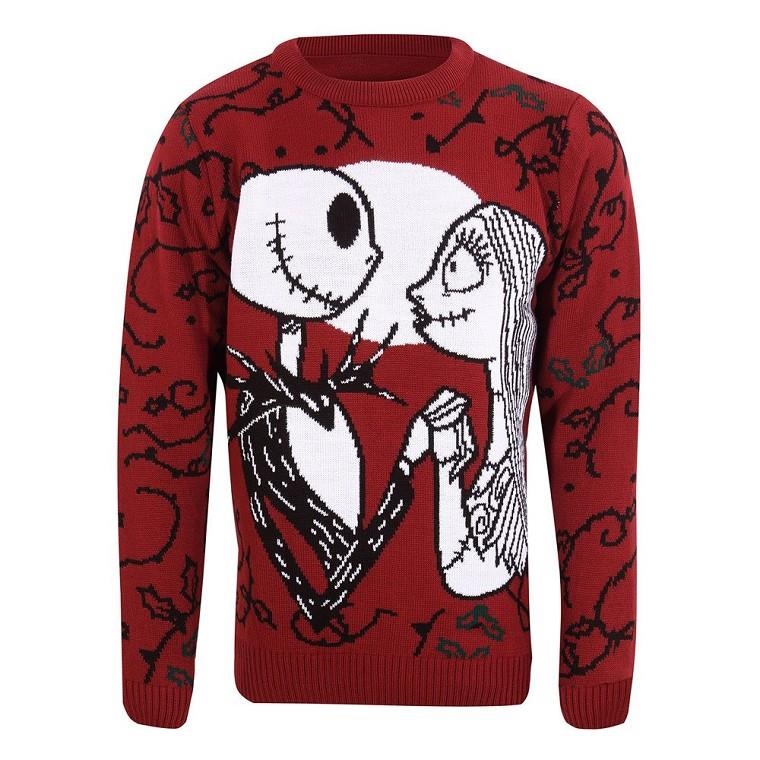 PESADILLA ANTES DE NAVIDAD: SWEATSHIRT CHRISTMAS JUMPER JACK AND SALLY (TALLA M HOMBRE) | Akira Comics  - libreria donde comprar comics, juegos y libros online