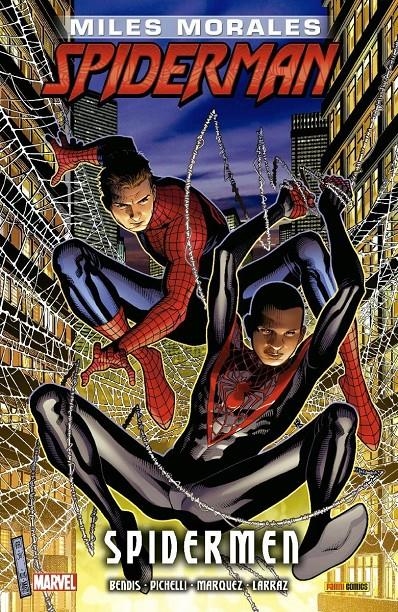 ULTIMATE INTEGRAL: ULTIMATE SPIDERMAN MILES MORALES VOL.2, SPIDERMEN (REEDICION) [CARTONE] | BENDIS / PICHELLI / LARRAZ | Akira Comics  - libreria donde comprar comics, juegos y libros online