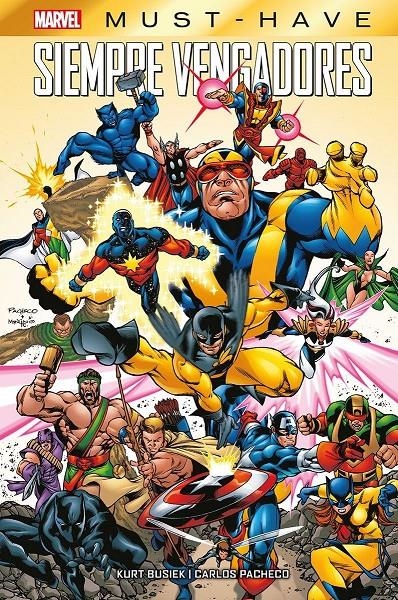 MARVEL MUST-HAVE: SIEMPRE VENGADORES [CARTONE] | BUSIEK, KURT / PACHECO, CARLOS | Akira Comics  - libreria donde comprar comics, juegos y libros online