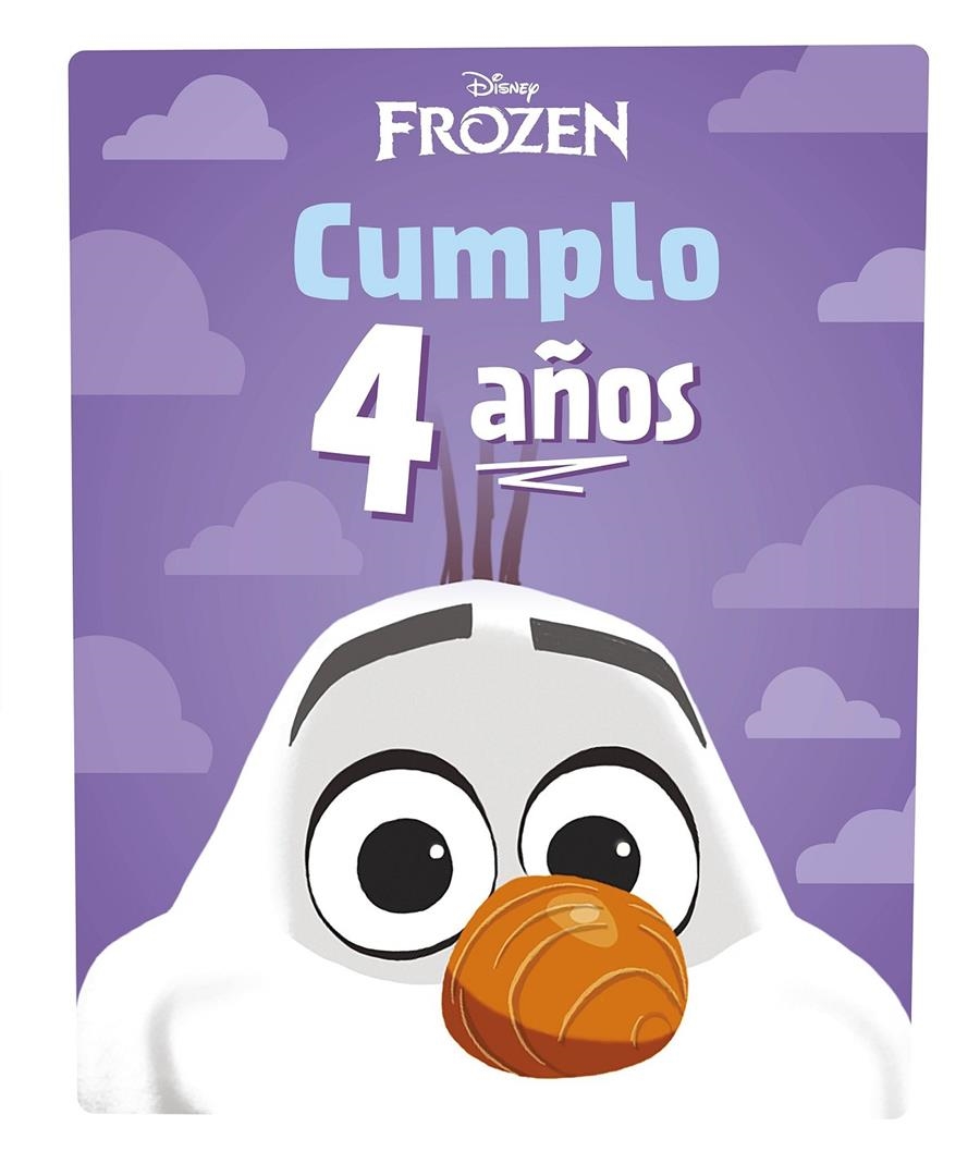 FROZEN: CUMPLO 4 AÑOS [CARTONE] | DISNEY | Akira Comics  - libreria donde comprar comics, juegos y libros online