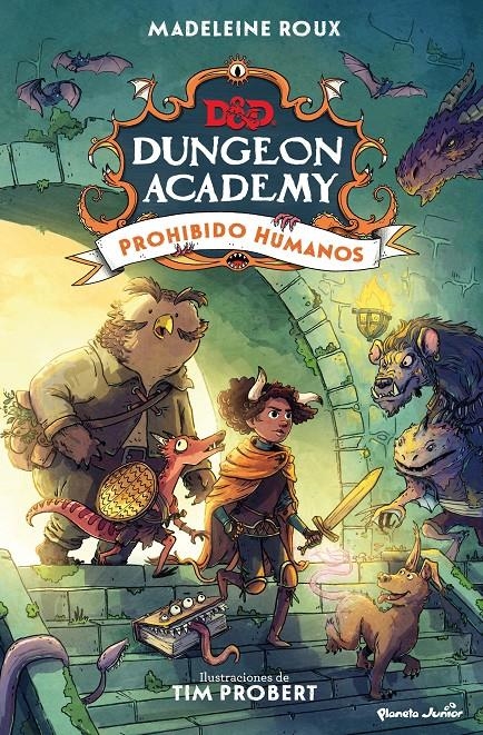 DUNGEONS & DRAGONS: DUNGEON ACADEMY Nº1 PROHIBIDO HUMANOS [CARTONE] | ROUX, MADELEINE / PROBERT, TIM | Akira Comics  - libreria donde comprar comics, juegos y libros online