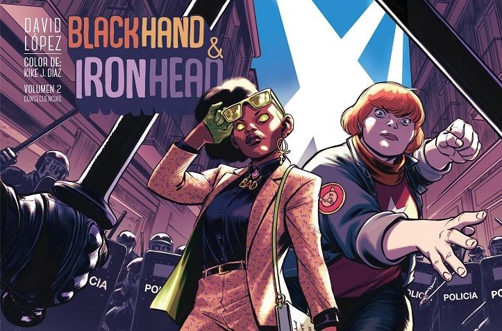 BLACKHAND IRONHEAD VOL.2: CONSECUENCIAS [CARTONE APAISADO] | LOPEZ, DAVID | Akira Comics  - libreria donde comprar comics, juegos y libros online