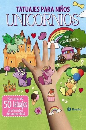 TATUAJES PARA NIÑOS: UNICORNIOS [RUSTICA] | LOTT, AMANDA | Akira Comics  - libreria donde comprar comics, juegos y libros online