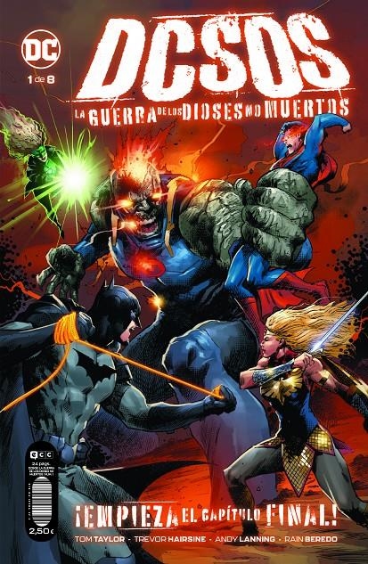 DCSOS: LA GUERRA DE LOS DIOSES NO MUERTOS Nº01 (1 DE 8) [GRAPA] | TAYLOR, TOM / HAIRSINE, TREVOR | Akira Comics  - libreria donde comprar comics, juegos y libros online