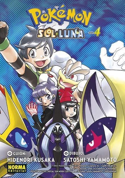 POKEMON SOL Y LUNA Nº04 [RUSTICA] | KUSAKA / YAMAMOTO | Akira Comics  - libreria donde comprar comics, juegos y libros online