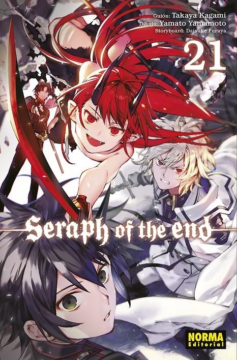 SERAPH OF THE END Nº21 [RUSTICA] | KAGAMI, TAKAYA / YAMAMOTO, YAMATO | Akira Comics  - libreria donde comprar comics, juegos y libros online