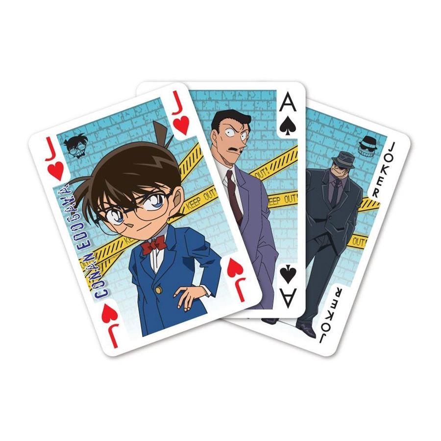 DETECTIVE CONAN: BARAJA DE POKER PERSONAJES | Akira Comics  - libreria donde comprar comics, juegos y libros online