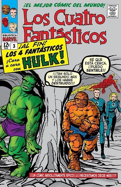 BIBLIOTECA MARVEL: LOS 4 FANTASTICOS Nº03 (1963 / 12-17 USA) [RUSTICA] | Akira Comics  - libreria donde comprar comics, juegos y libros online