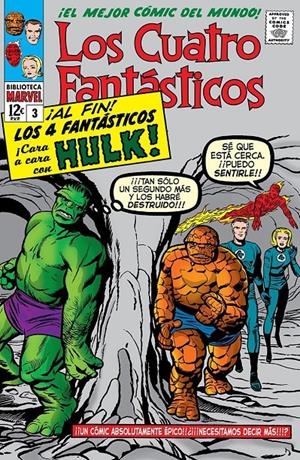 BIBLIOTECA MARVEL: LOS 4 FANTASTICOS Nº03 (1963 / 12-17 USA) [RUSTICA] | LEE, STAN  | Akira Comics  - libreria donde comprar comics, juegos y libros online