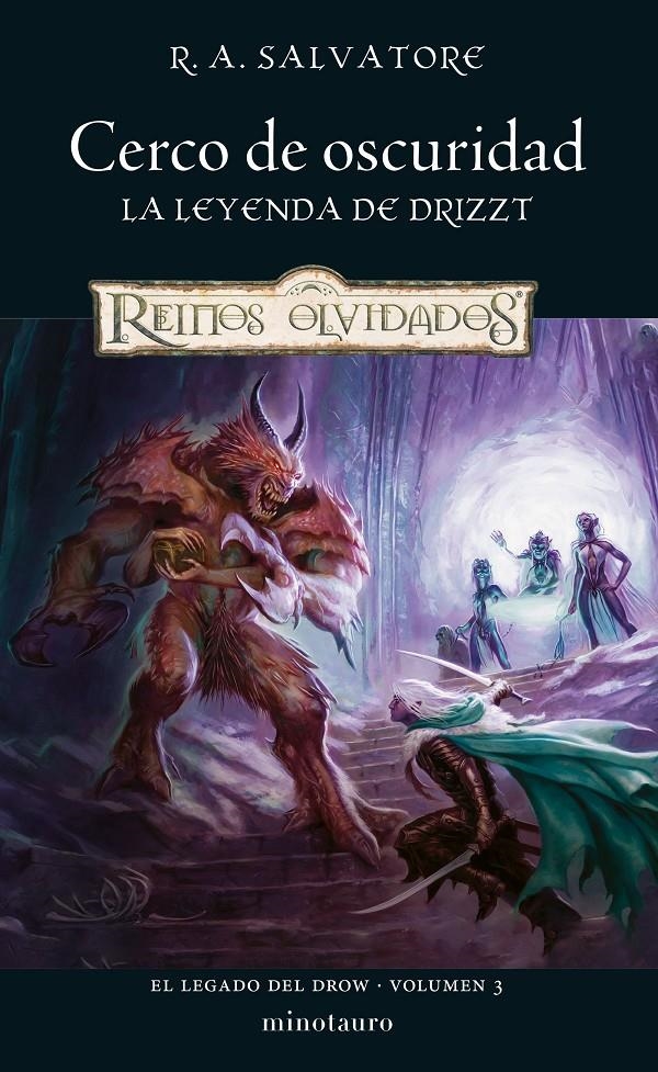 LEGADO DEL DROW, EL VOLUMEN 3: CERCO DE OSCURIDAD [RUSTICA] | SALVATORE, R. A. | Akira Comics  - libreria donde comprar comics, juegos y libros online