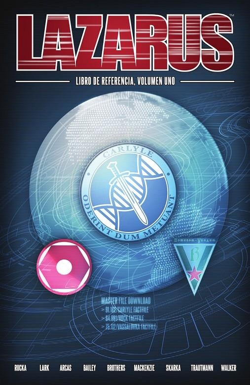 LAZARUS: EL LIBRO DE REFERENCIA VOL.1 [RUSTICA] | RUCKA / LARK / ARCAS | Akira Comics  - libreria donde comprar comics, juegos y libros online