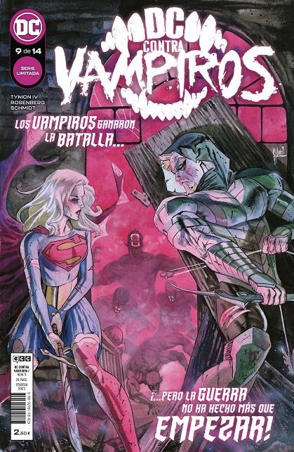 DC CONTRA VAMPIROS Nº09 (9 DE 14) [GRAPA] | TYNION IV, JAMES / ROSENBERG, MATTHEW | Akira Comics  - libreria donde comprar comics, juegos y libros online