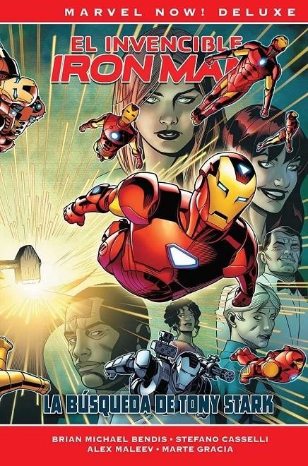 MARVEL NOW! DELUXE: INVENCIBLE IRON MAN Nº05 LA BUSQUEDA DE TONY STARK [CARTONE] | Akira Comics  - libreria donde comprar comics, juegos y libros online