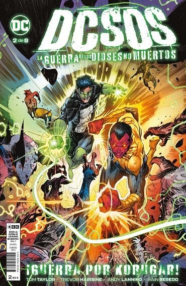 DCSOS: LA GUERRA DE LOS DIOSES NO MUERTOS Nº02 (2 DE 8) [GRAPA] | TAYLOR, TOM / HAIRSINE, TREVOR | Akira Comics  - libreria donde comprar comics, juegos y libros online