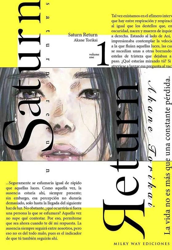 SATURN RETURN Nº01 [RUSTICA] | TORIKAI, AKAME | Akira Comics  - libreria donde comprar comics, juegos y libros online