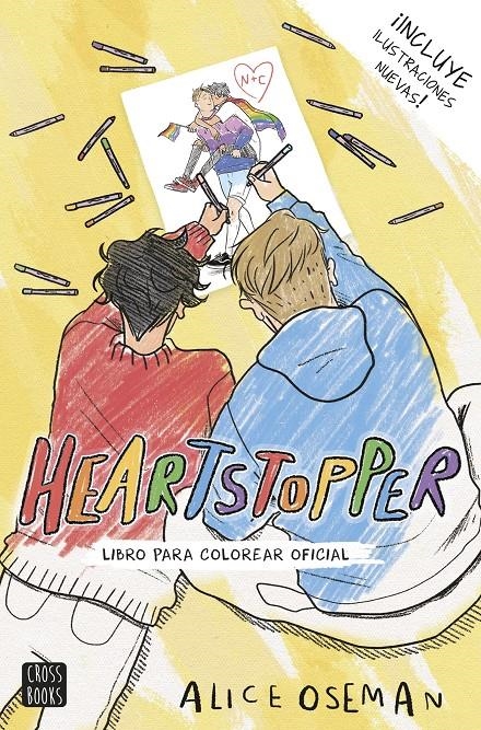 HEARTSTOPPER: LIBRO PARA COLOREAR OFICIAL [RUSTICA] | OSEMAN, ALICE | Akira Comics  - libreria donde comprar comics, juegos y libros online
