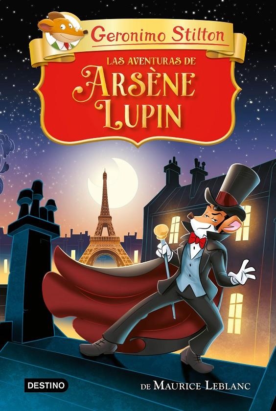 GERONIMO STILTON: LAS AVENTURAS DE ARSENE LUPIN [CARTONE] | STILTON, GERONIMO | Akira Comics  - libreria donde comprar comics, juegos y libros online