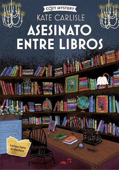 ASESINATO ENTRE LIBROS [RUSTICA] | CARLISLE, KATE | Akira Comics  - libreria donde comprar comics, juegos y libros online