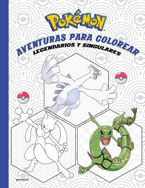 POKEMON: AVENTURAS PARA COLOREAR (LEGENDARIOS Y SINGULARES) [RUSTICA] | Akira Comics  - libreria donde comprar comics, juegos y libros online