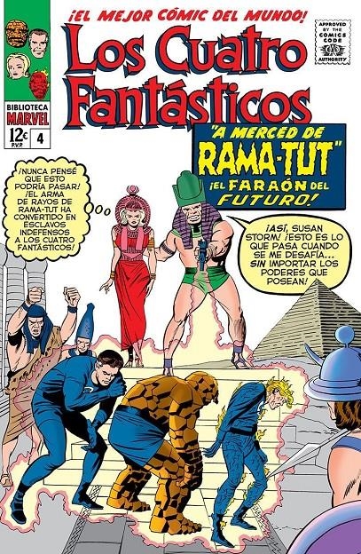 BIBLIOTECA MARVEL: LOS 4 FANTASTICOS Nº04 (1963-1964 / 18-20 USA) [RUSTICA] | LEE / KIRBY | Akira Comics  - libreria donde comprar comics, juegos y libros online